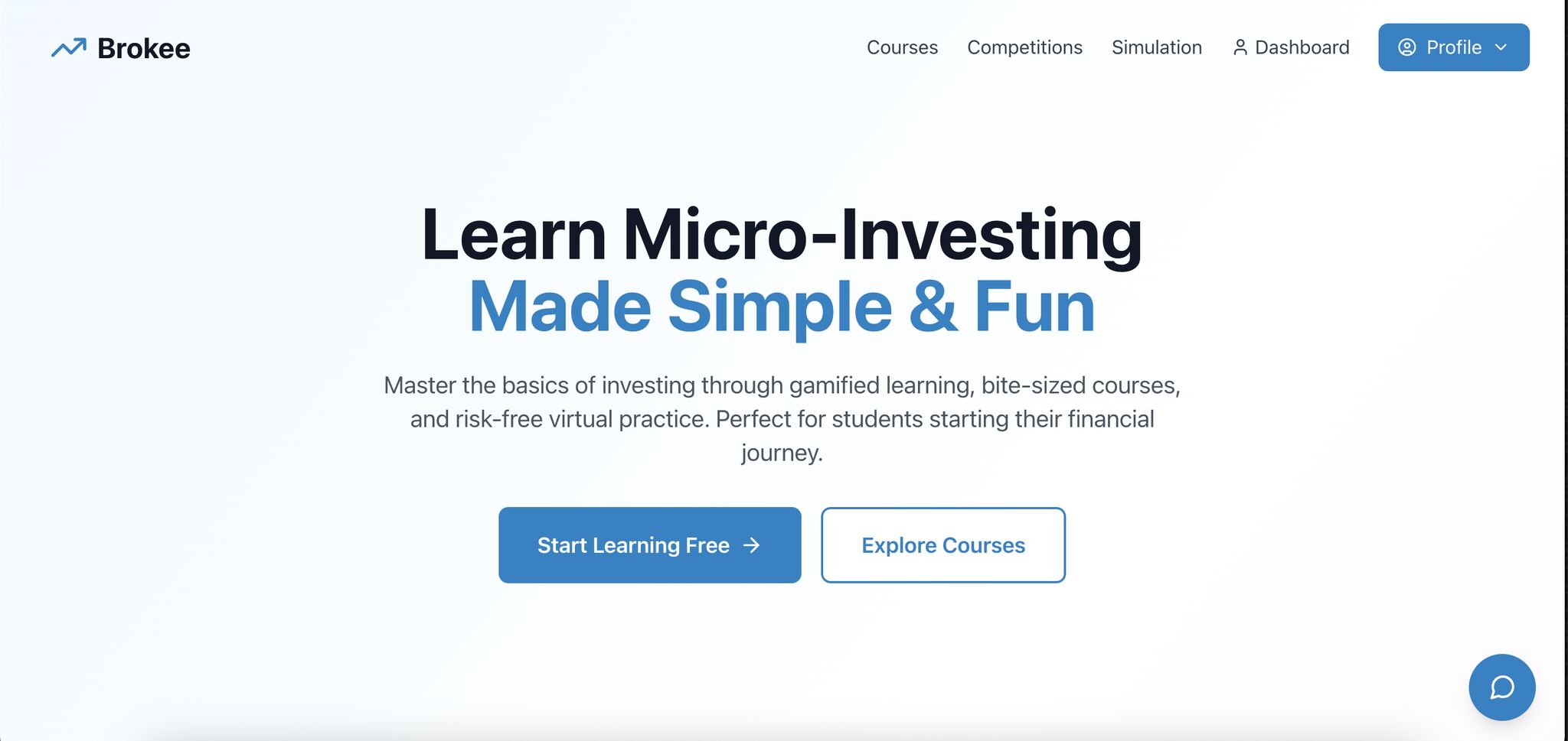 Brokee — Learn Micro-Investing